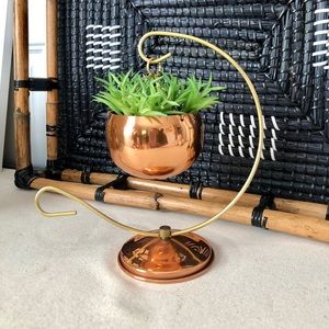 Cooper hanging planter | copper craft guild